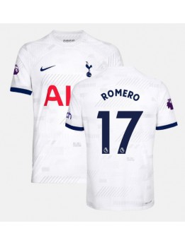 Billige Tottenham Hotspur Cristian Romero #17 Hjemmedrakt 2023-24 Kortermet